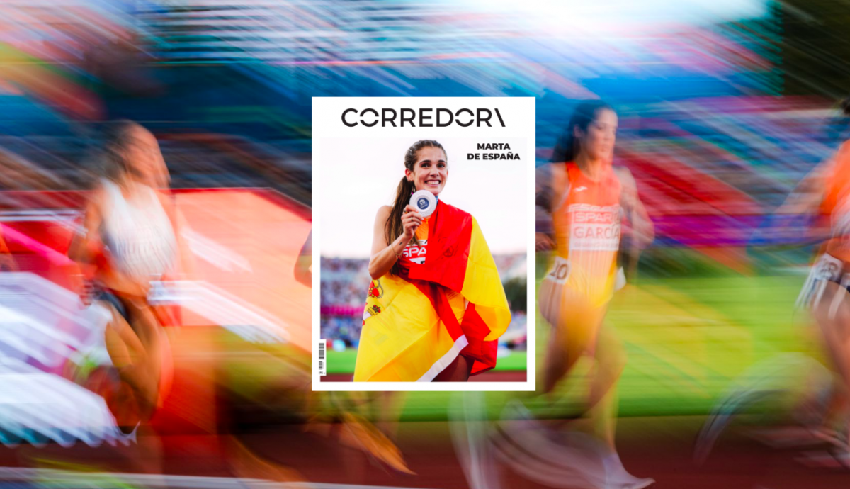 Corredor-tijdschrift: Marta García op de cover en zilver op het EK