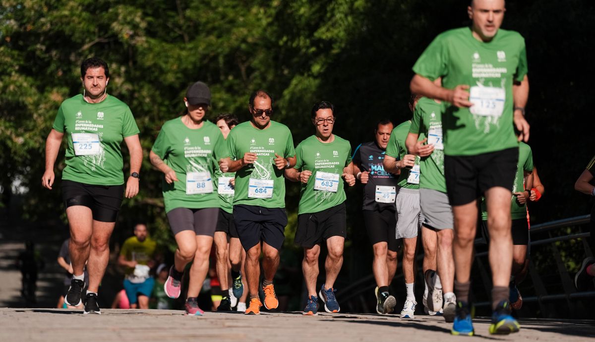 Madrid loopt aanstaande zondag tegen reumatische aandoeningen in het Manzanares-Lineair Park