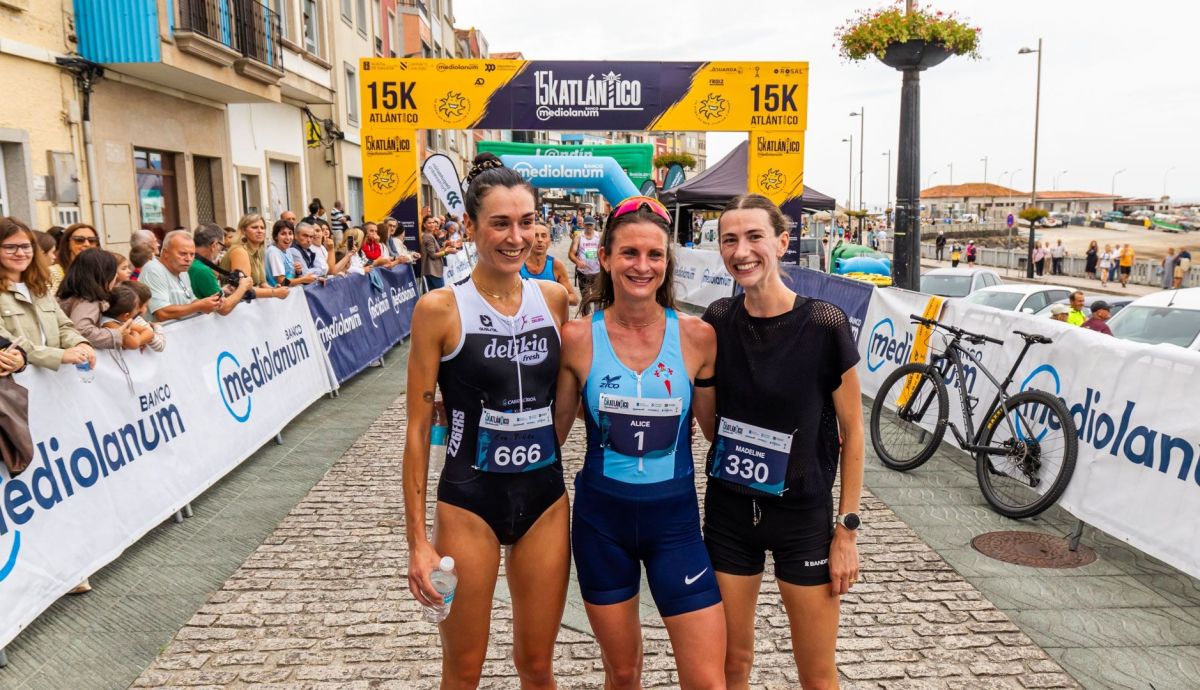 Alice Finot schittert bij de 15K van Atlántico Banco Mediolanum