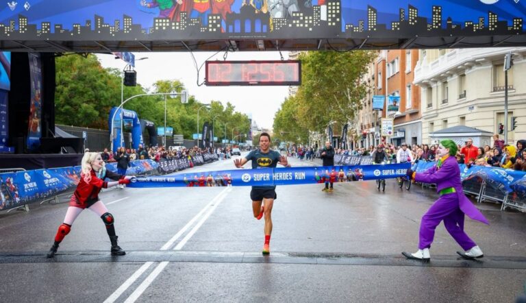 Volledige klasseringen van de Madridse Superheldenrace